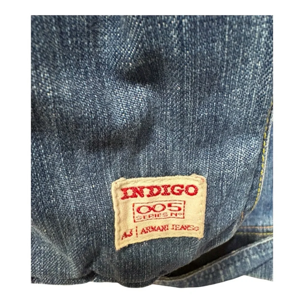 Armani Jeans Indigo Denim Jacket Series 002. - Picture 6 of 11